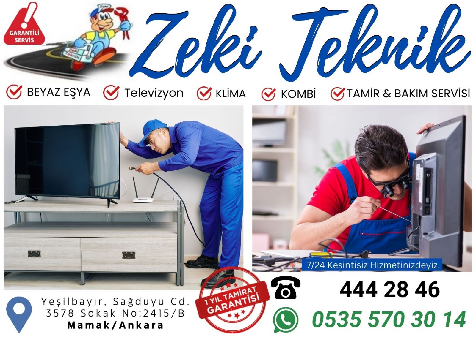Yeşilbayır Televizyon Tamircisi